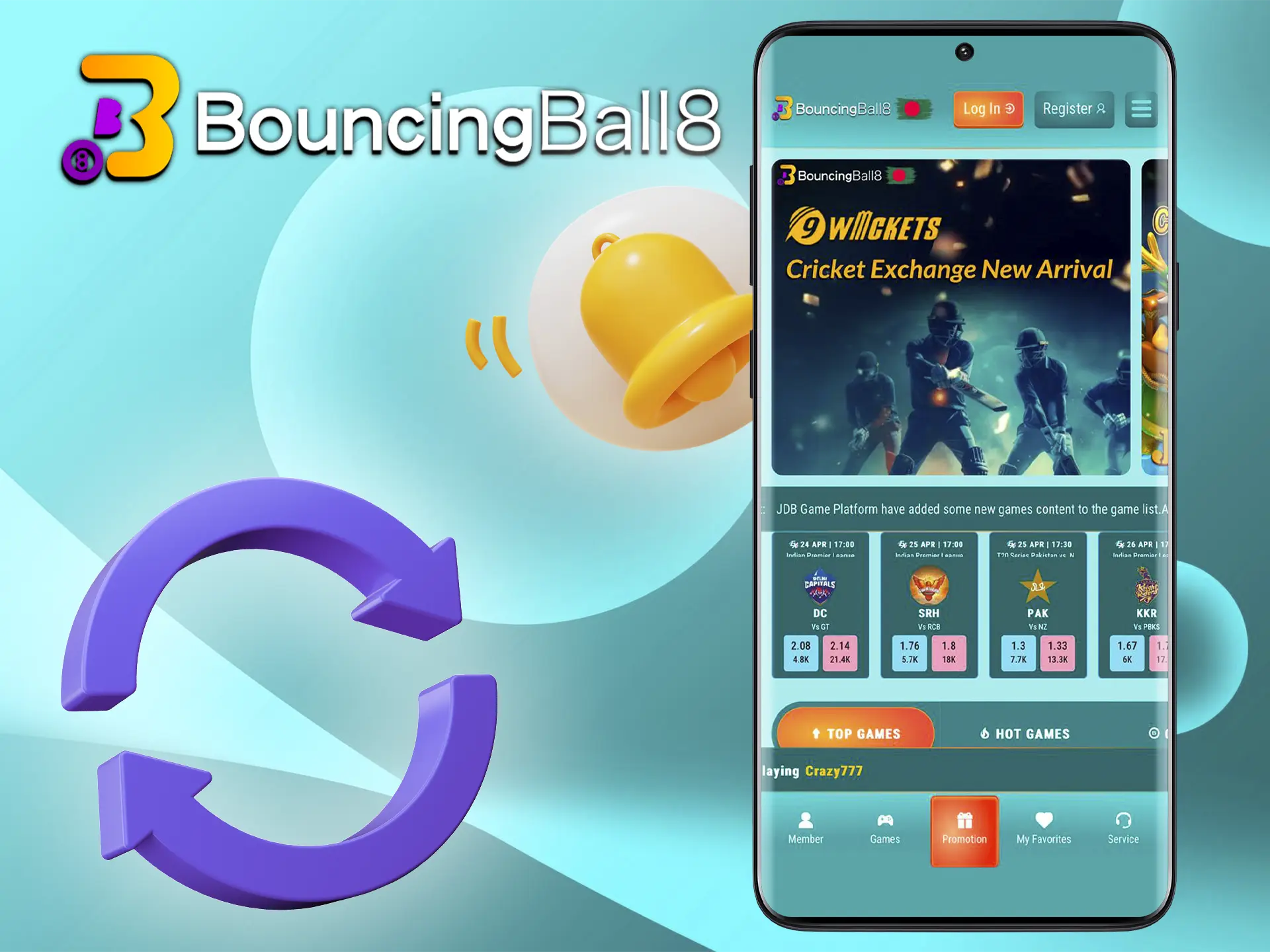 Quick instruction on how to update BouncingBall8 apk to the latest version.