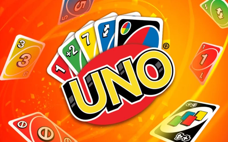 Play the Uno game at BouncingBall8.